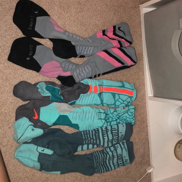 Nike Accessories - Three pairs of basketball socks worn like once